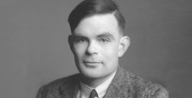 Alan Turing Portrait